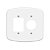 Placa 4X4 3 Interruptores + 1 Tomada 964 F35 Blanc Fame - Imagem 1