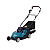 Cortador de Grama a Bateria 430MM 36V DLM431Z com 4 Baterias e Carregador Makita 017236 - Imagem 2