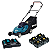 Cortador de Grama a Bateria 430MM 36V DLM431Z com 4 Baterias e Carregador Makita 017236 - Imagem 1