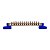 Barramento Neutro Azul TCM-BAR-14F-10+2F-16-AZ TCM - Imagem 1