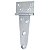 Dobradiça de Leme 6,0" Zincado 23406 Loth - Imagem 1
