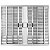 Janela Veneziana 120x200 6 Folhas com Grade Vidro Liso Alumínio Brilhante 9159 Esquadrisul - Imagem 2