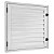 Porta Abrigo 60x60 1 Folha Alumínio Branco 6293 Esquadrisul - Imagem 1