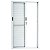 Porta Balcão Veneziana 210x150 3 Folhas Vidro Liso Alumínio Branco 6398 Esquadrisul - Imagem 3