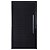 Porta Lambril Pivotante 220x100 Direita Alumínio Preto com Puxador 6170 Esquadrisul - Imagem 1