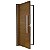 Porta Lambril Pivotante 220x100 Esquerda Alumínio Cerejeira 6245 Esquadrisul - Imagem 2