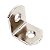 Cantoneira de Reforço 20x20x15x1,9MM Aço Galvanizado para Moveis N622-2 Minubras - Imagem 1