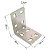 Cantoneira de Reforço 30x40x1,9MM Aço Galvanizado N626-0304 Minubras - Imagem 3