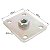 Placa Reta 50x60x3MM Aço Galvanizado com Porca Fixa M. 10 637-310 Minubras - Imagem 2