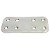 Placa Reta de Junção 30x60x2MM Aço Galvanizado 787 Minubras - Imagem 1