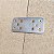Placa Reta de Junção 40x90x2,65MM Aço Galvanizado N789 Minubras - Imagem 3