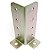Base Ajustável 130x45x45x3MM Aço Galvanizado para Pilares 951-301 Minubras - Imagem 1