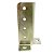 Base Ajustável 130x45x45x3MM Aço Galvanizado para Pilares 951-301 Minubras - Imagem 3