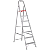 Escada Doméstica Alumínio 7 Degraus 1,96M Reisam - Imagem 1