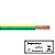 Cabo Flexível 4,0MM Verde/Amarelo Rolo com 100M Cobrecom 254779 - Imagem 2