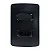 Conjunto 4x2 com 1 Interruptor Simples e 1 Tomada 10A Preto Gracia Maxx Black Alumbra 856847 - Imagem 1