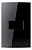 Conjunto 4x2 Interruptor Paralelo 10A Black Piano Inovapro Class Alumbra 855376 - Imagem 1