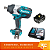 Combo Chave De Impacto 18V DTW1001ZG30ANOS com Bateria e Carregador Makita 204711 - Imagem 1