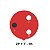 Tomada de Embutir Industrial Vermelho 2P+T 16 A 380-415Vca 9H Tramontina 942842 - Imagem 2