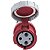Tomada de Acoplar Industrial Vermelho 2P+T 63 A 380-415Vca 9H Tramontina 984255 - Imagem 5