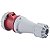 Tomada de Acoplar Industrial Vermelho 2P+T 63 A 380-415Vca 9H Tramontina 984255 - Imagem 4