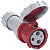 Tomada de Acoplar Industrial Vermelho 2P+T 125 A 380-415Vca 9H Tramontina 984286 - Imagem 3