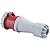 Tomada de Acoplar Industrial Vermelho 2P+T 125 A 380-415Vca 9H Tramontina 984286 - Imagem 4