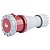Tomada de Acoplar Industrial Vermelho 2P+T 125 A 380-415Vca 9H Tramontina 984286 - Imagem 6