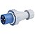 Plugue Industrial Azul 3P+T 63 A 220-250Vca 09H Tramontina 984156 - Imagem 3