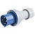 Plugue Industrial Azul 3P+T 125 A 220-250Vca 09H Tramontina 984187 - Imagem 4