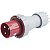 Plugue Industrial Vermelho 2P+T 125 A 380-415Vca 09H Tramontina 984200 - Imagem 4