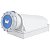 Tomada de Sobrepor Industrial Azul 3P+T 125 A 220-250Vca 9H Tramontina 984422 - Imagem 4