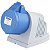 Tomada de Sobrepor Industrial Azul 3P+N+T 16 A 220-250Vca 9H Tramontina 984378 - Imagem 4