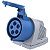 Tomada de Sobrepor Industrial Azul 3P+N+T 32 A 220-250Vca 9H Tramontina 984385 - Imagem 4