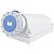 Tomada de Sobrepor Industrial Azul 3P+N+T 125 A 220-250Vca 9H Tramontina 984439 - Imagem 2