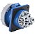Tomada de Embutir Industrial Azul 3P+N+T 63 A 220-250Vca 9H Tramontina 984323 - Imagem 2