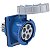 Tomada de Embutir Industrial Azul 3P+N+T 63 A 220-250Vca 9H Tramontina 984323 - Imagem 7