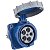 Tomada de Embutir Industrial Azul 3P+N+T 125 A 220-250Vca 9H Tramontina 984354 - Imagem 2