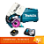 Combo Serra Mármore 18V 125mm DCC500ZKX1G30ANOS com Bateria e Carregador Makita 204636 - Imagem 1