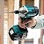 Combo Parafusadeira de Impacto 18V DTD156Z30ANOS com Bateria e Carregador Makita 204780 - Imagem 5