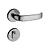 Fechadura Concept 413- RR1 Roseta 40mm Cromada Externa Pado 010539 - Imagem 1