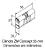 Cilindro ZM 55mm Encartelado Concept SM-CR Cromado Pado 063344 - Imagem 4
