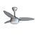 Ventilador Teto Elluz 3Pas Bivolt Tabaco e Cinza C/Controle 12719 Ventisol 973055 - Imagem 8