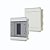 Quadro Distribuição Branco Embutir 6/8 Disjuntores C06B Canal 331826 - Imagem 1