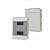 Quadro Distribuição Branco Embutir 12/16 Disjuntores C012B Canal 331857 - Imagem 1
