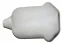 Pino Macho Branco 2P 10A PLD10-2 90º C/Prensa Cabos 177131 - Imagem 3