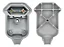 Pino Macho Cinza 2P 10A PLD10-2 90º C/Prensa Cabos 177155 - Imagem 5