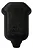 Pino Macho Preto 2P 10A PLD10-2 90º C/Prensa Cabos 177117 - Imagem 5