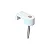 Grampo Rifix Para Fio 10-12 Com 1 Prego Branco 15 Unidades Ribeiro 021259 - Imagem 1