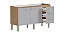 Gabinete Madeira Para Cozinha Ibis 1,50m Jequitiba/Nude P1003637 Cozimax 629681 - Imagem 2